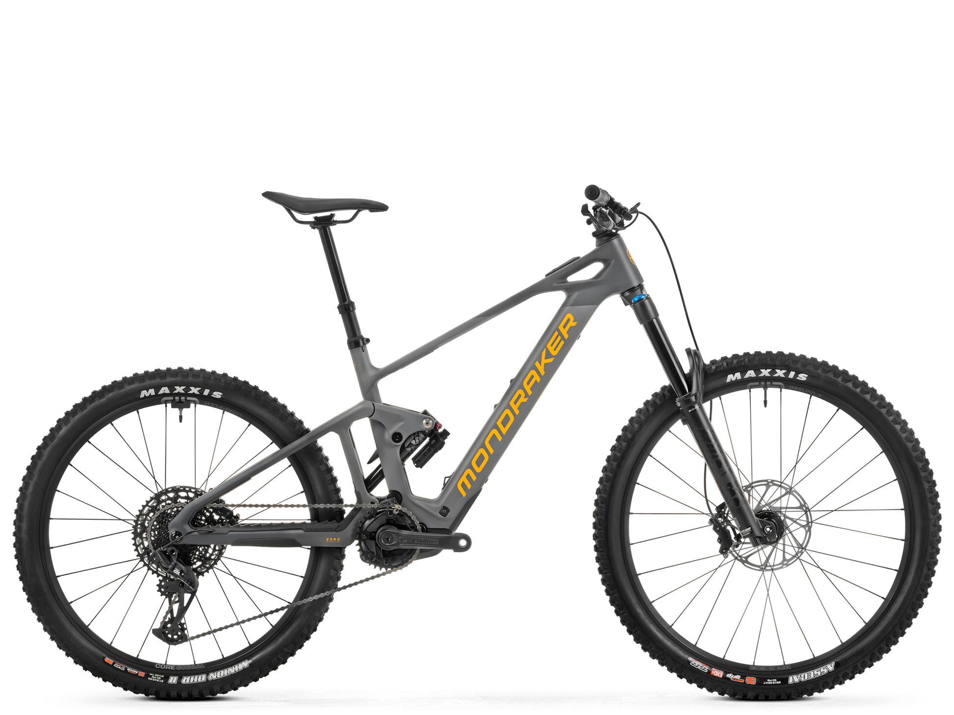 Mondraker Dune R Enduro eMTB Numbus gray Side profile