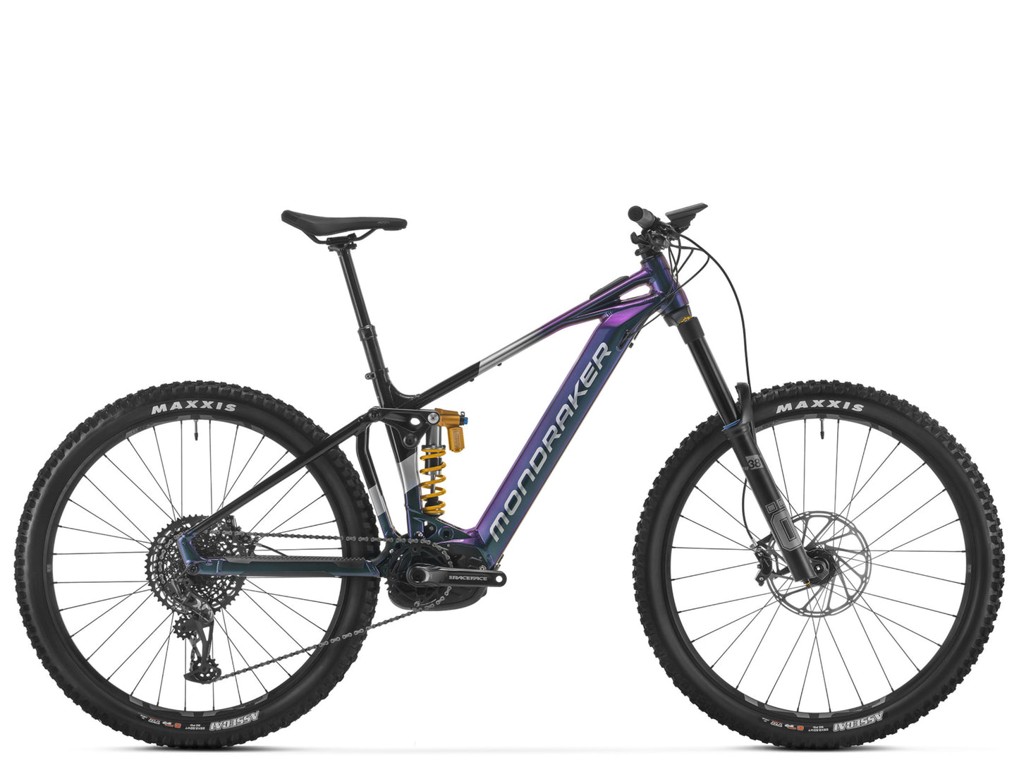 Mondraker Level XR Full Suspension eMTB Enduro Polaris Side profile