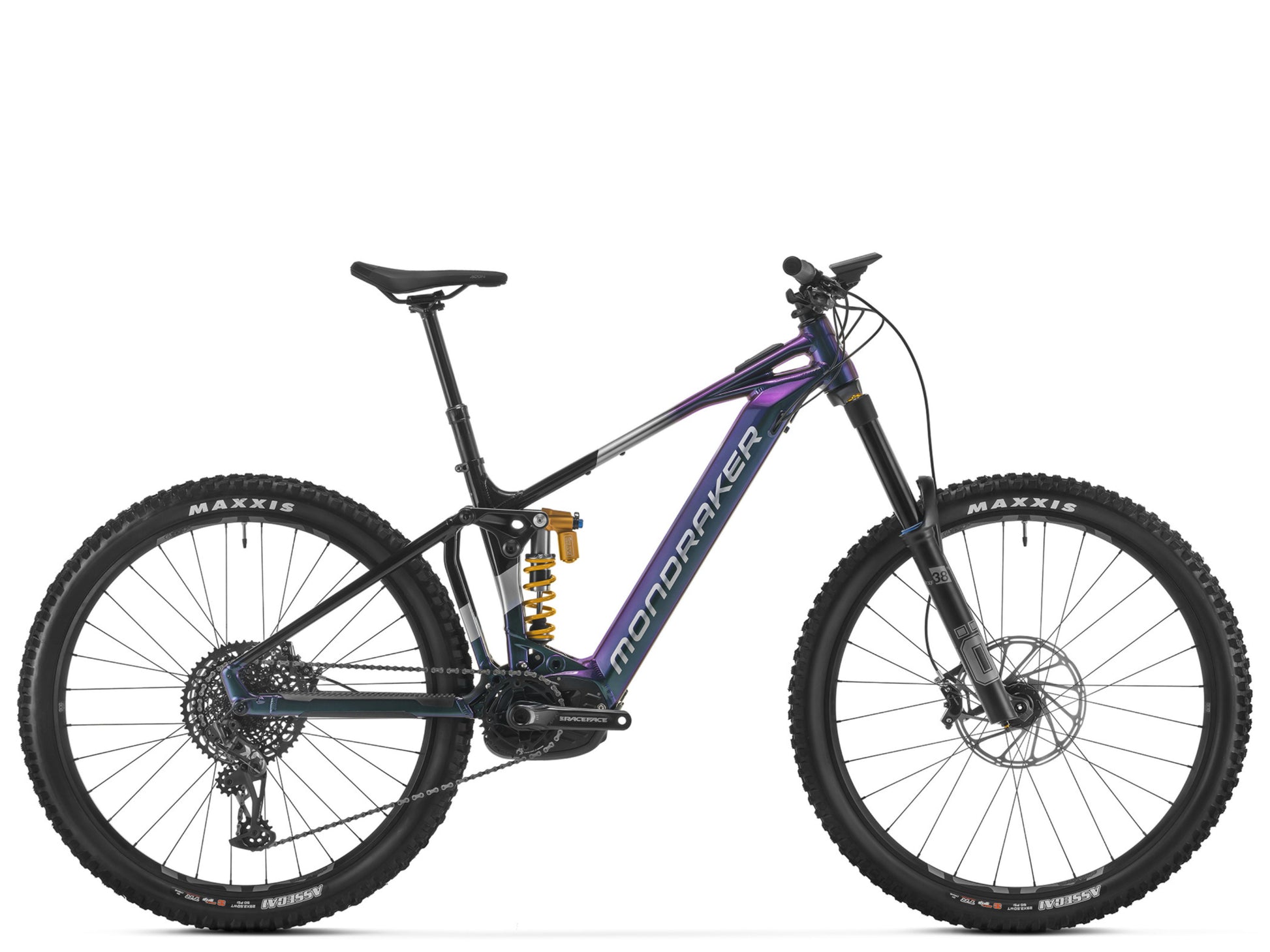 Mondraker Level XR Full Suspension eMTB Enduro Polaris Side profile