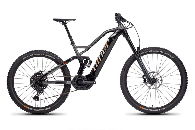 Niner WFO e9 eMTB side view image with white background on Fly Rides