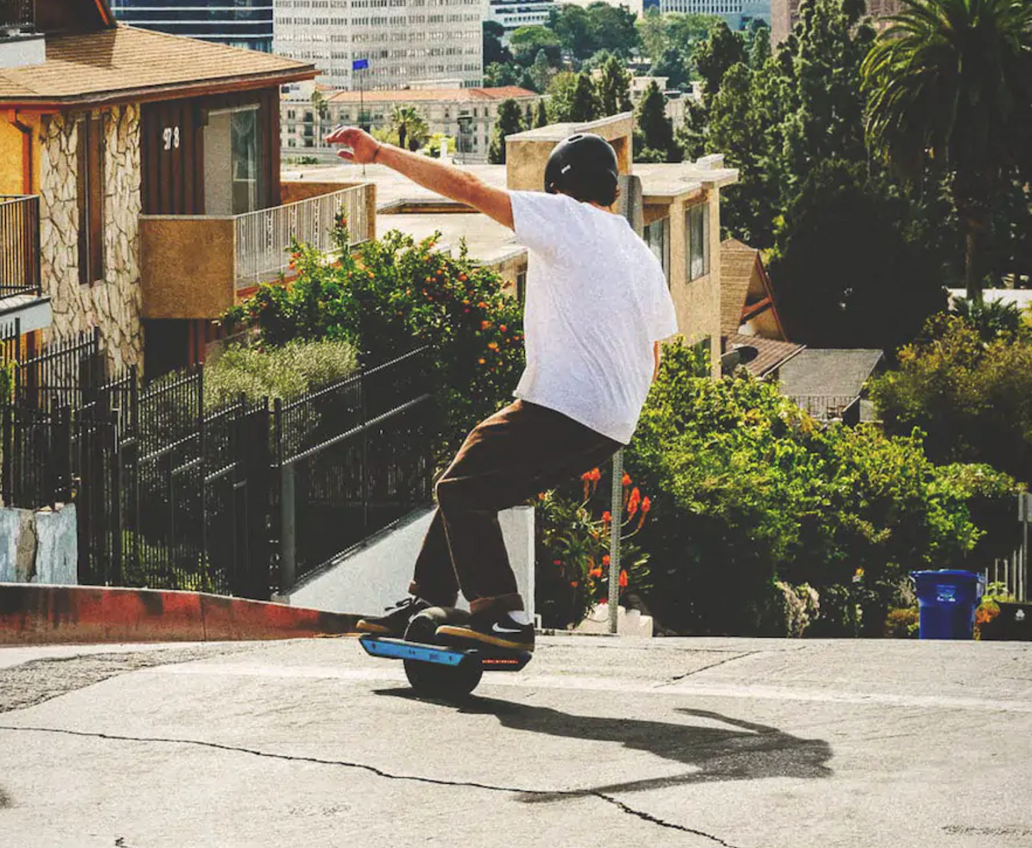 OneWheel Pint X Board in Powder blue