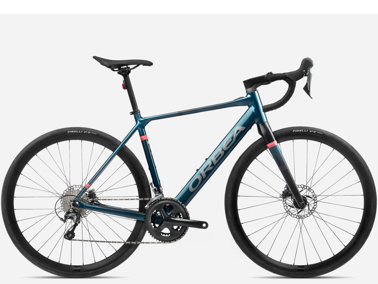 Orbea Gain D40 Gravel Road eBike Borealis blue gloss / black matte Side profile