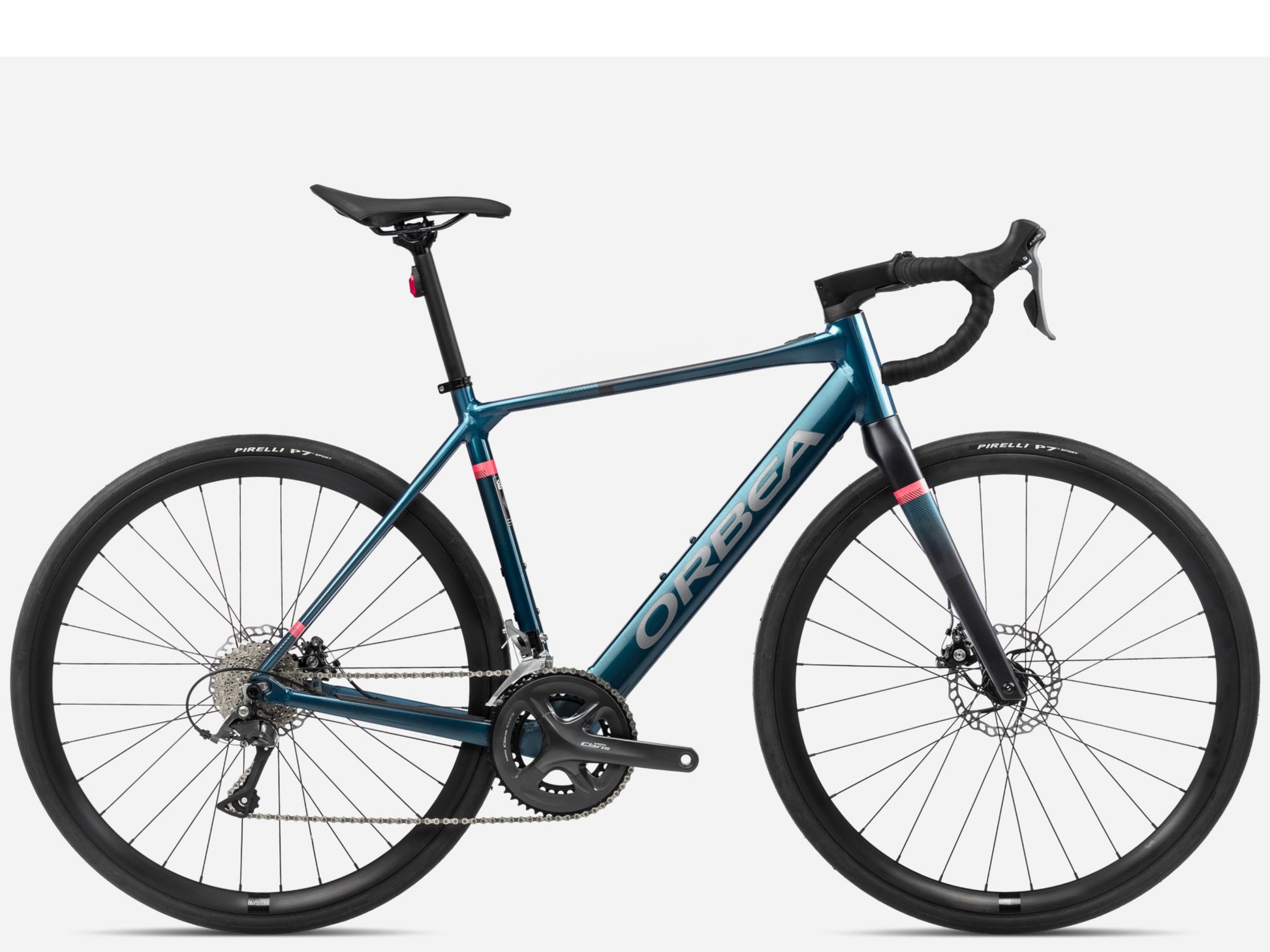 Orbea Gain D50 Gravel Road eBike Borealis blue gloss / black matte Side profile