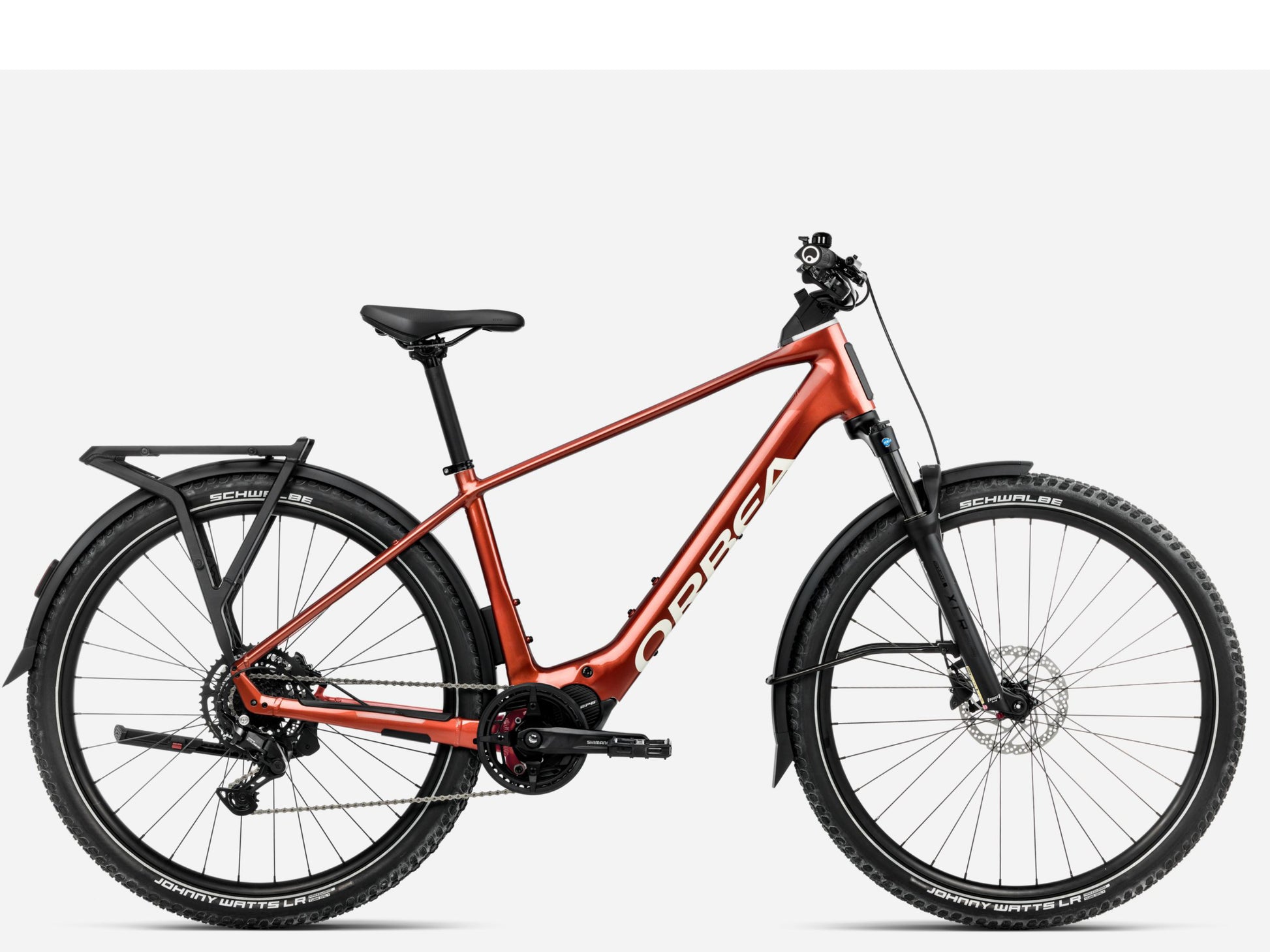 Orbea Kemen ADV 30 Mars red / white gloss Side Profile