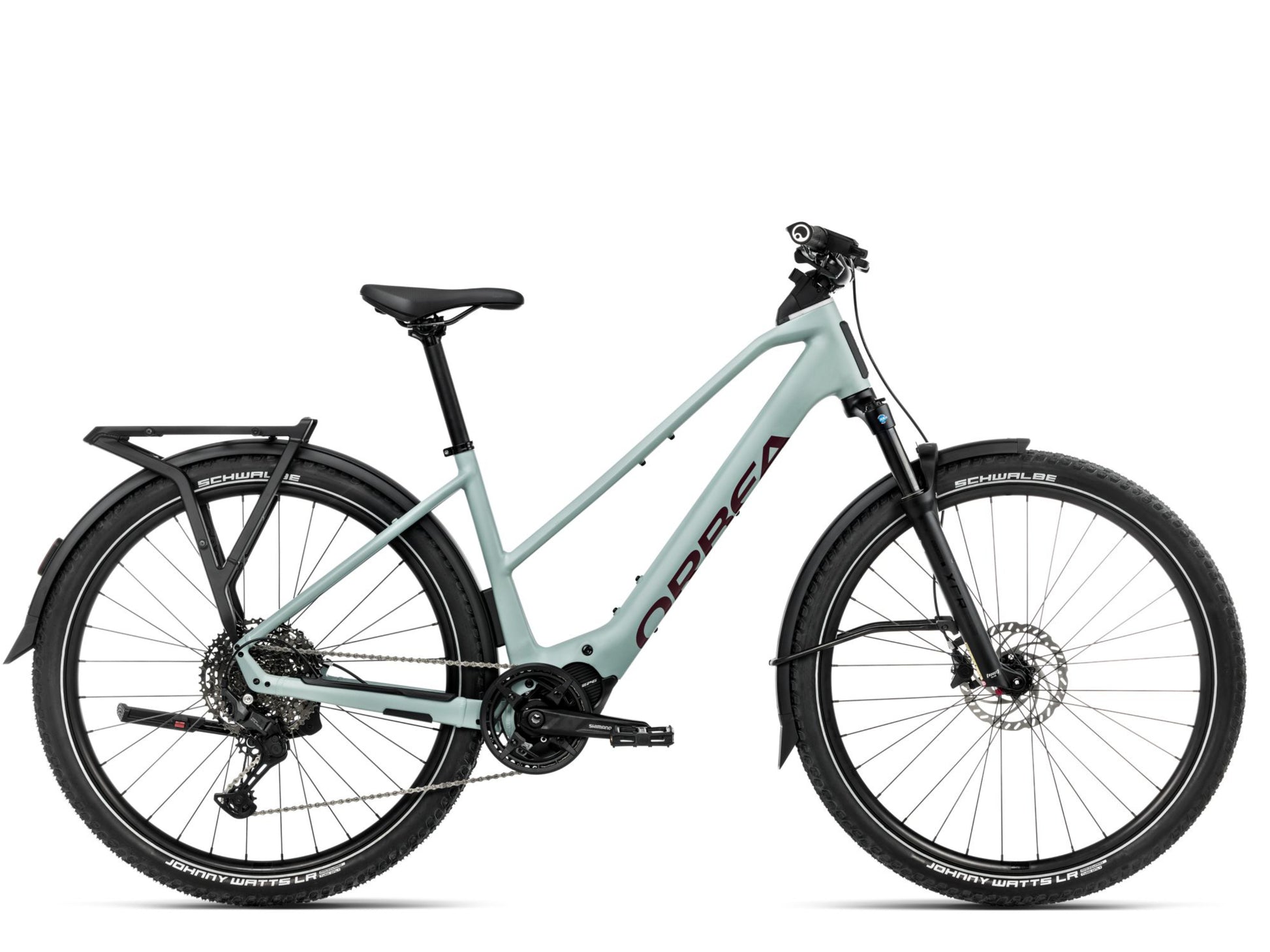Orbea Kemen ADV 10 Mid Blue stone matte / burgundy gloss Side Profile