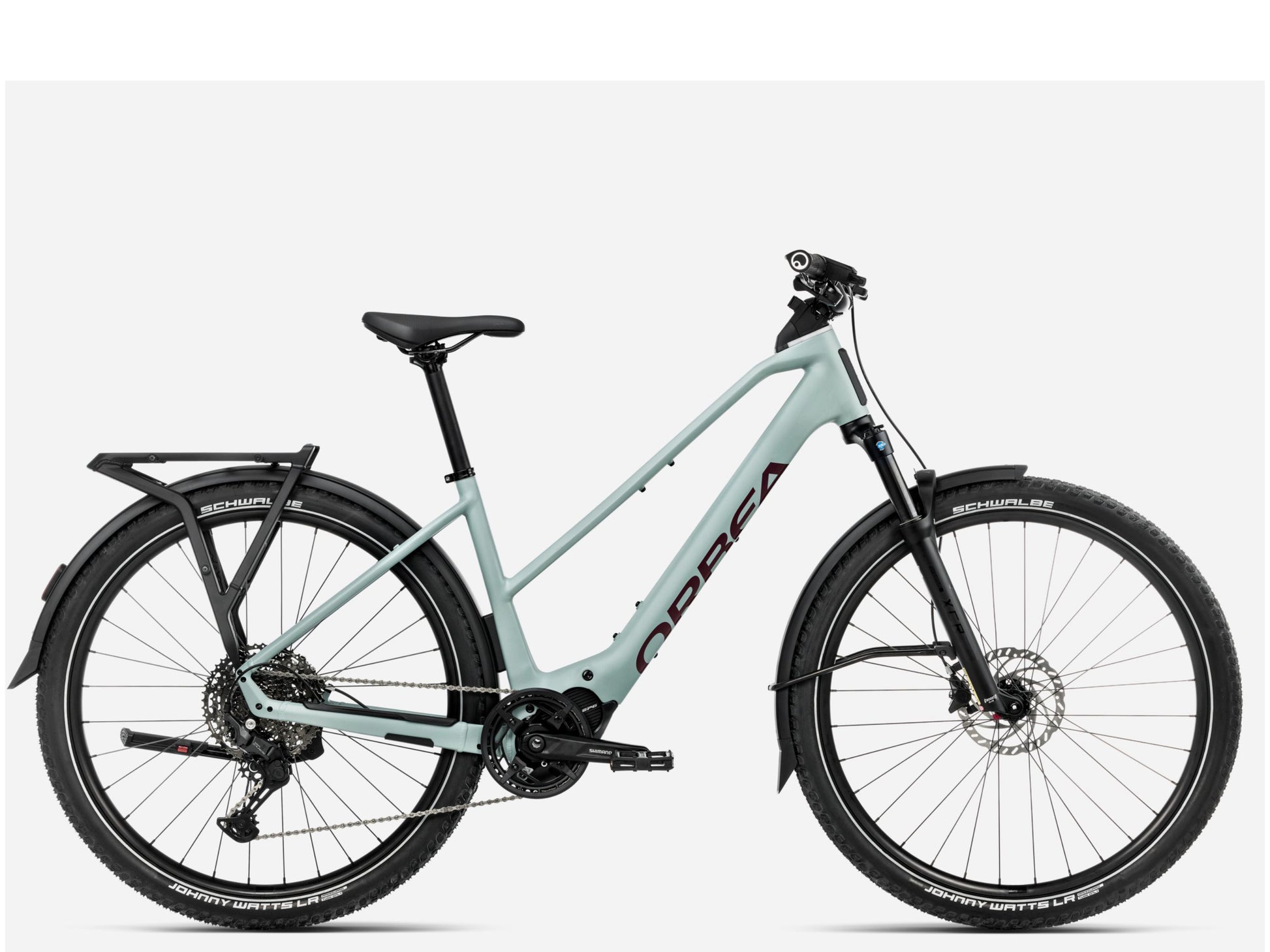 Orbea Kemen ADV 20 Mid Blue stone matte / burgundy gloss Side Profile