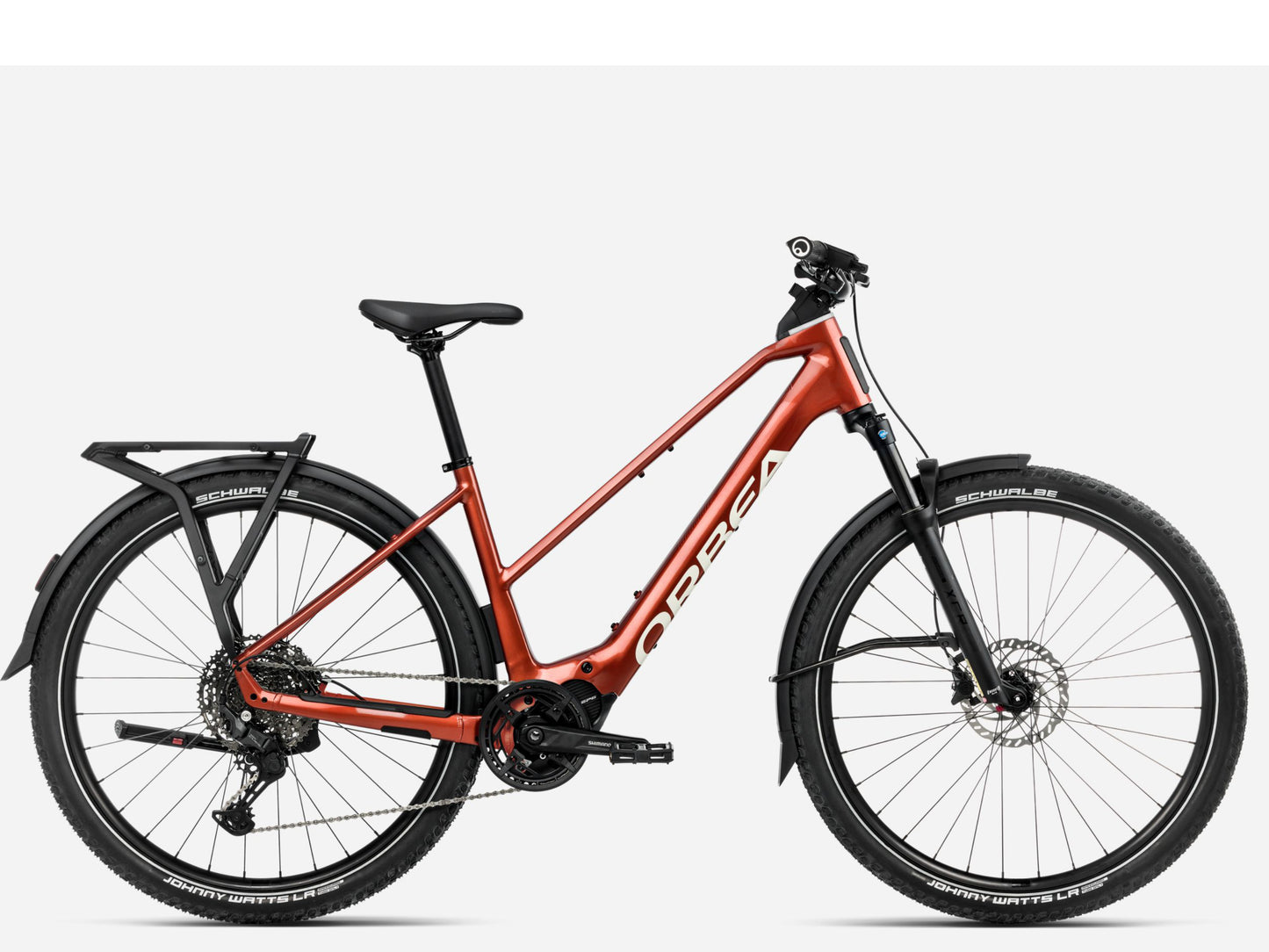 Orbea Kemen ADV 20 Mid Mars red / white gloss Side Profile