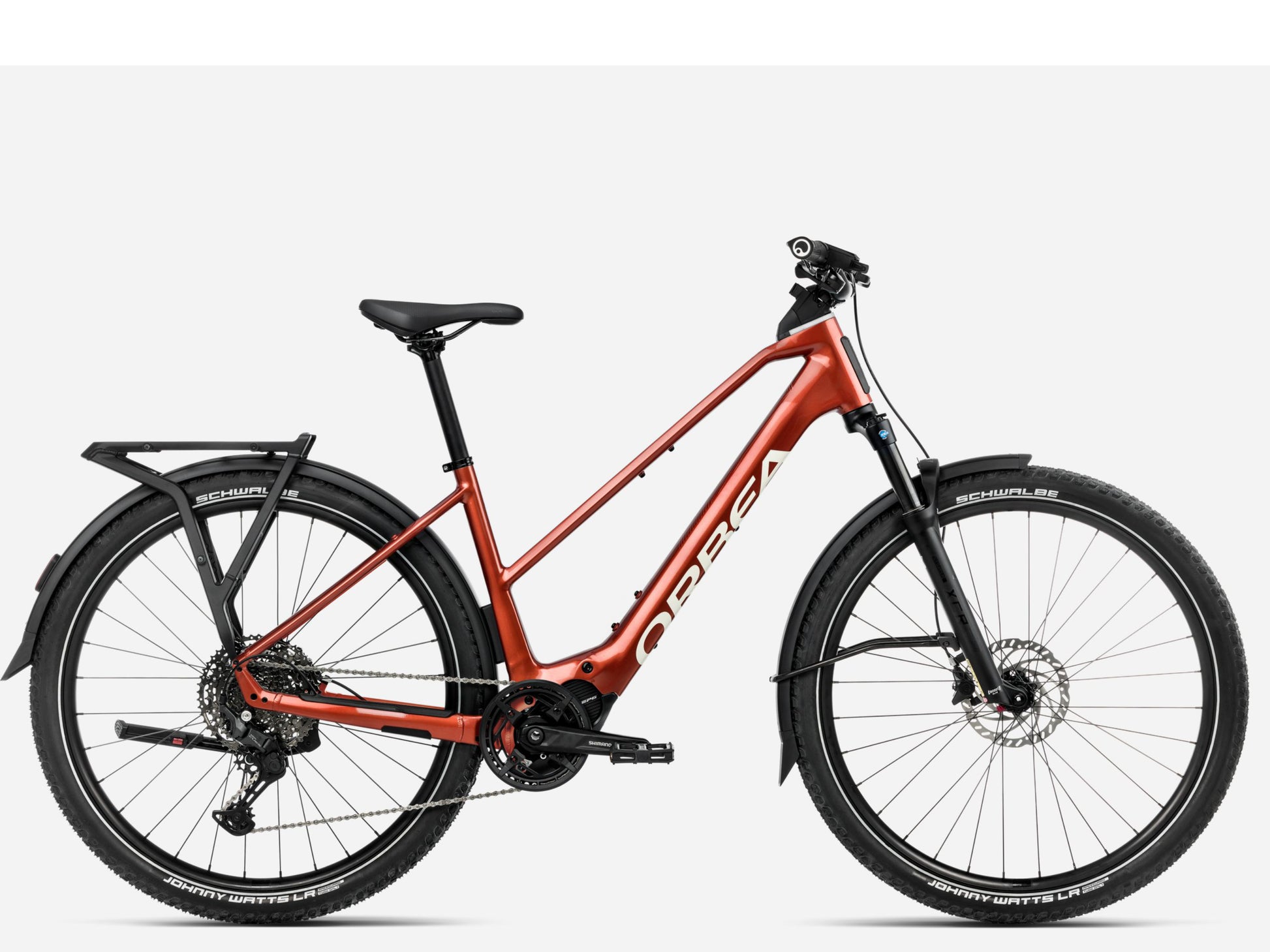 Orbea Kemen ADV 20 Mid Mars red / white gloss Side Profile