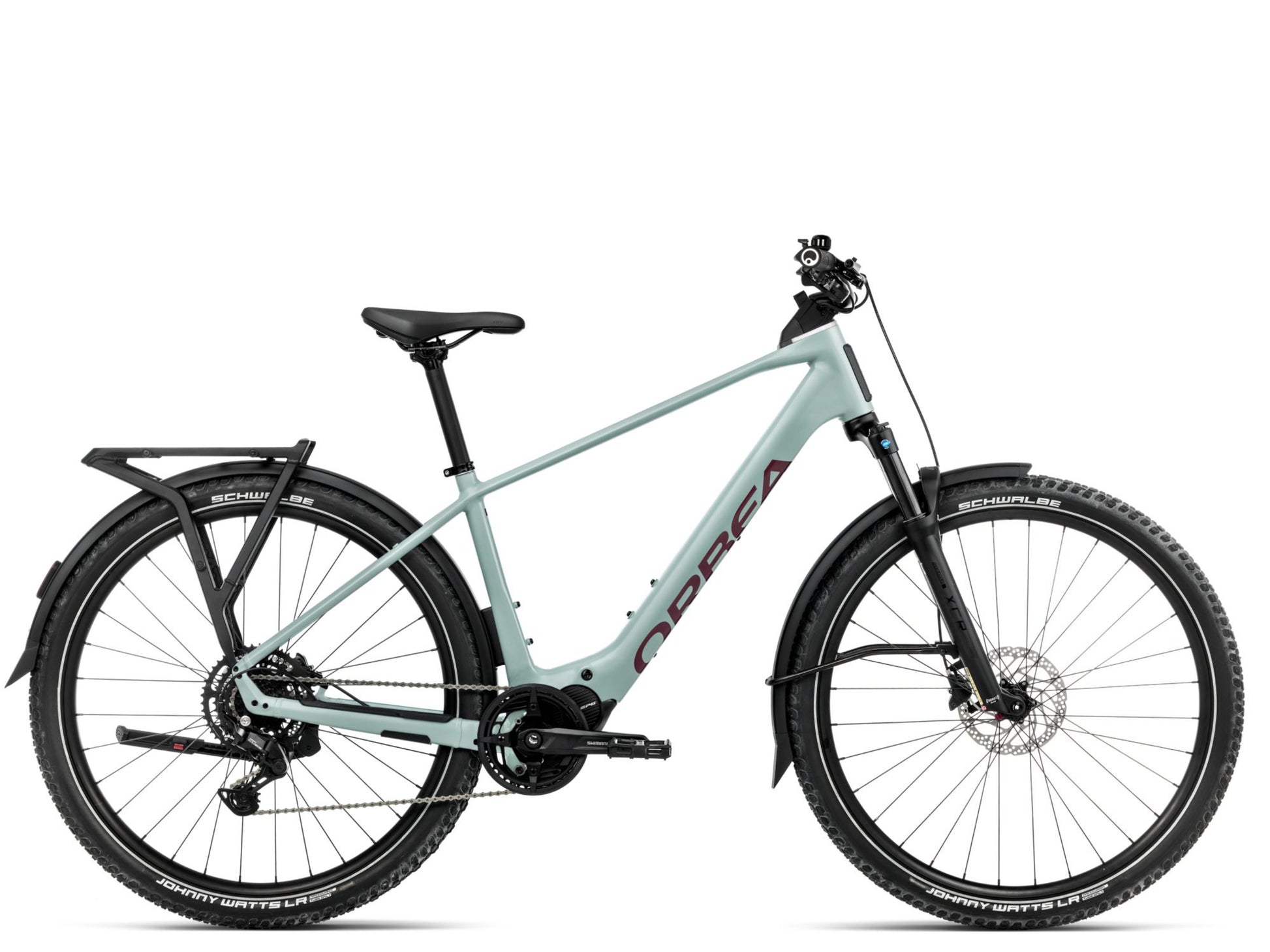 Orbea Kemen ADV 30 Blue stone matte / burgundy gloss Side Profile
