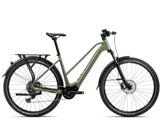 Orbea Kemen Mid 40 Electric bike Leisure / Road / commuter Urban green Side profile