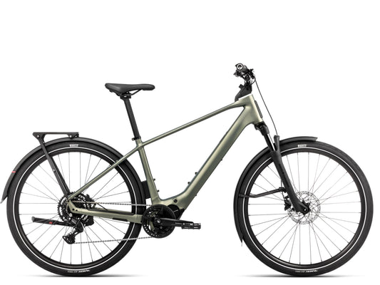 Orbea Kemen Tour 30 Touring Commuter Spaceship green matte Side Profile