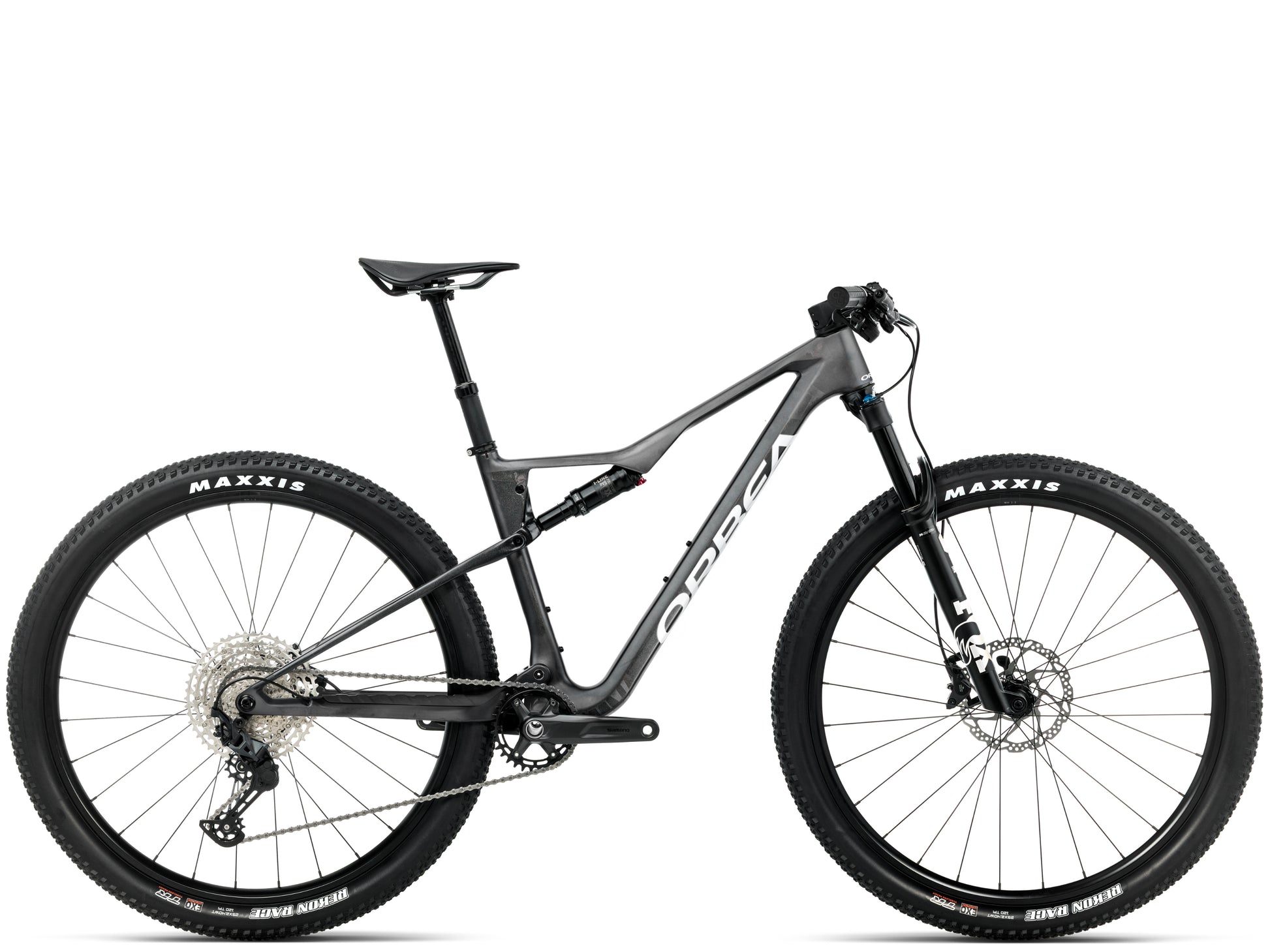 Orbea Oiz M30 Full Suspension Mountain bike Diamond carbon view matte / gloss Side profile