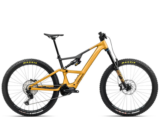 Orbea Rise LT H10 eMTB Enduro Bumblee yellow / black matte Side profile