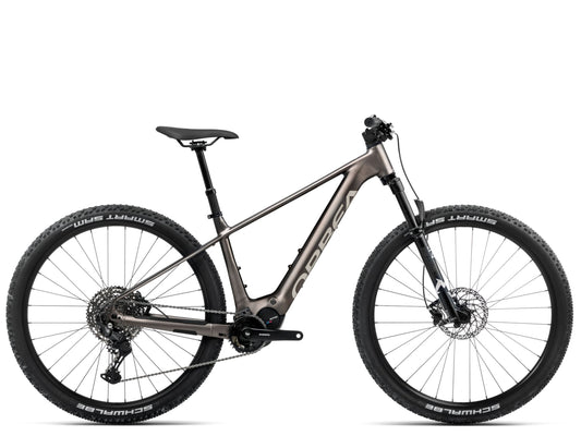 Orbea Urrun 20 Hardtail eMTB Magnetic bronze matte / silver gloss Side profile