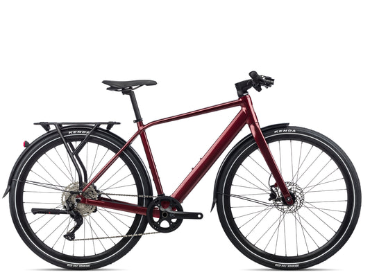 Orbea Vibe H30 EQ Road / commuter Leisure Electric bike Red gloss Side profile