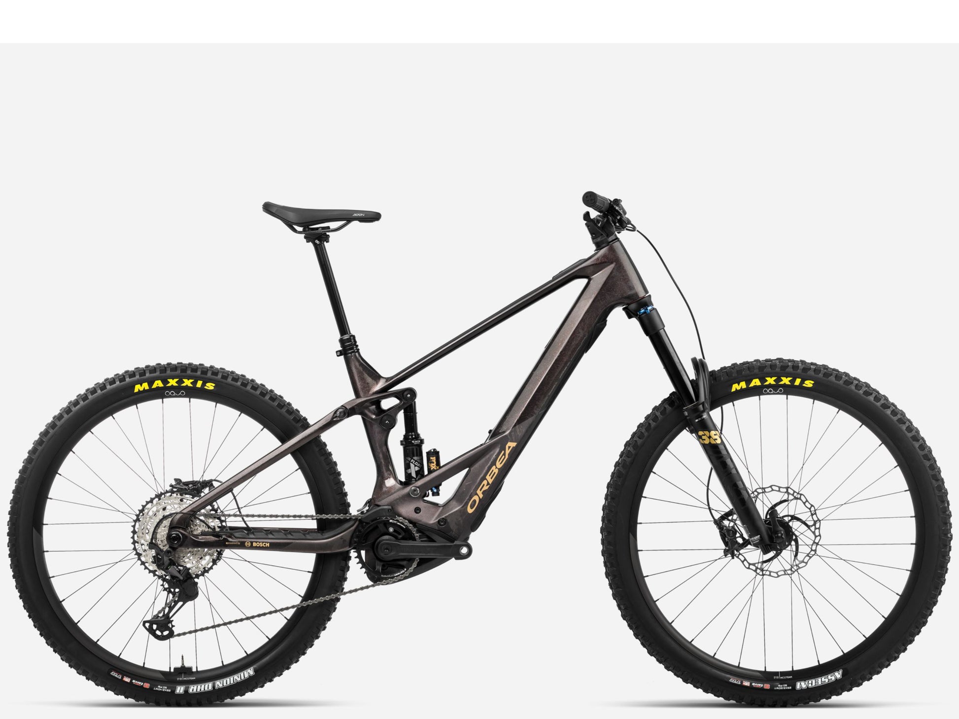 Orbea Wild M10 Cosmic carbon view matte gloss Side Profile MY24