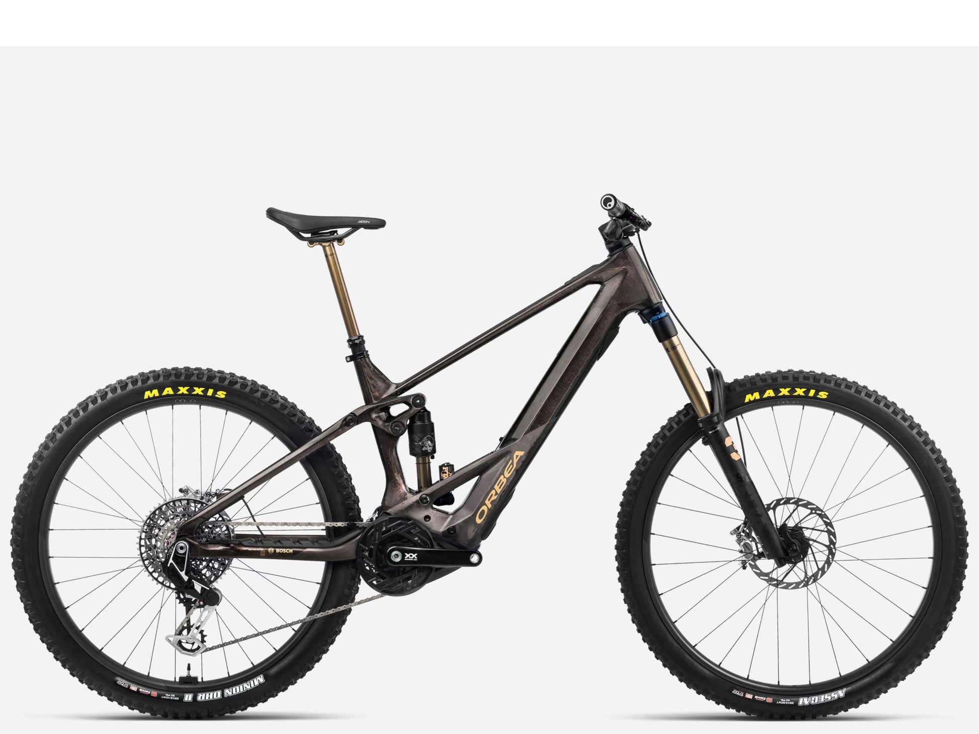 Orbea Wild M-LTD Cosmic carbon view / matte gloss Side view MY24