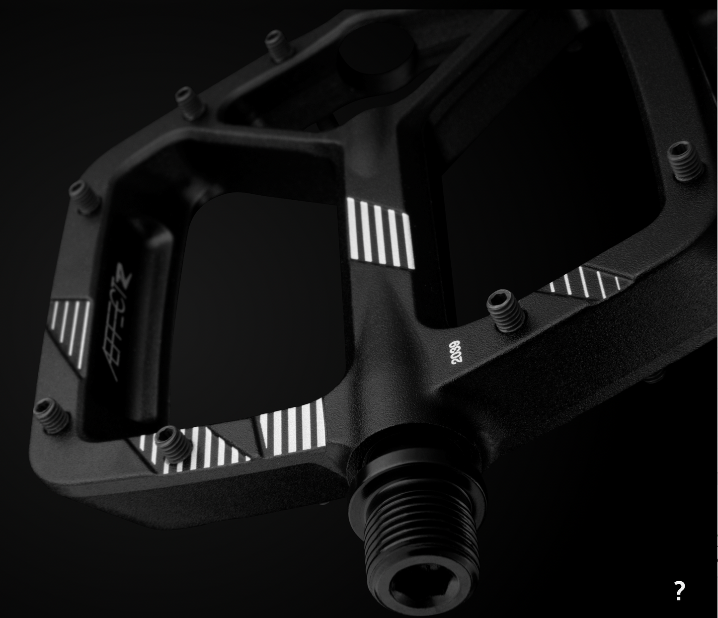 RaceFace Aeffect R Flat Aluminum Pedal Top View