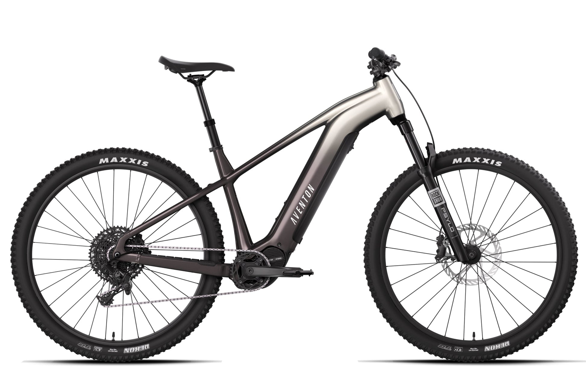 Aventon Ramblas ADV Tropos hardtail electric mountain bike side profile