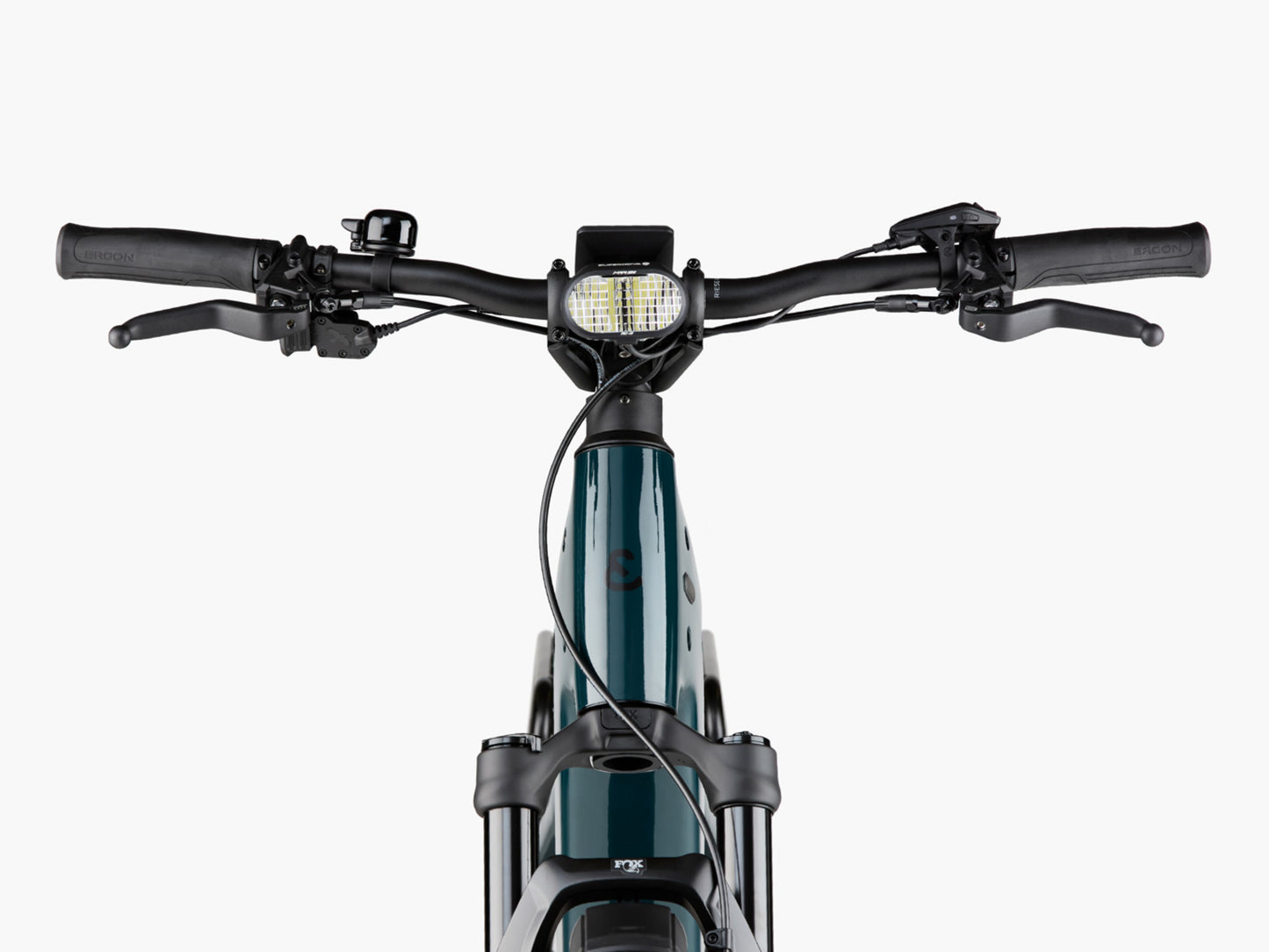 Riese & Muller Charger5 Front facing cockpit view