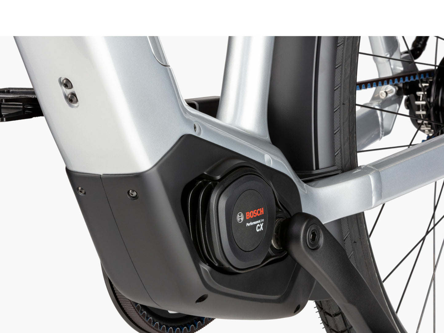 Riese & Muller Charger5 Mixte Leisure, Road / Commuter Bosch Perfomance Line CX Motor closeup