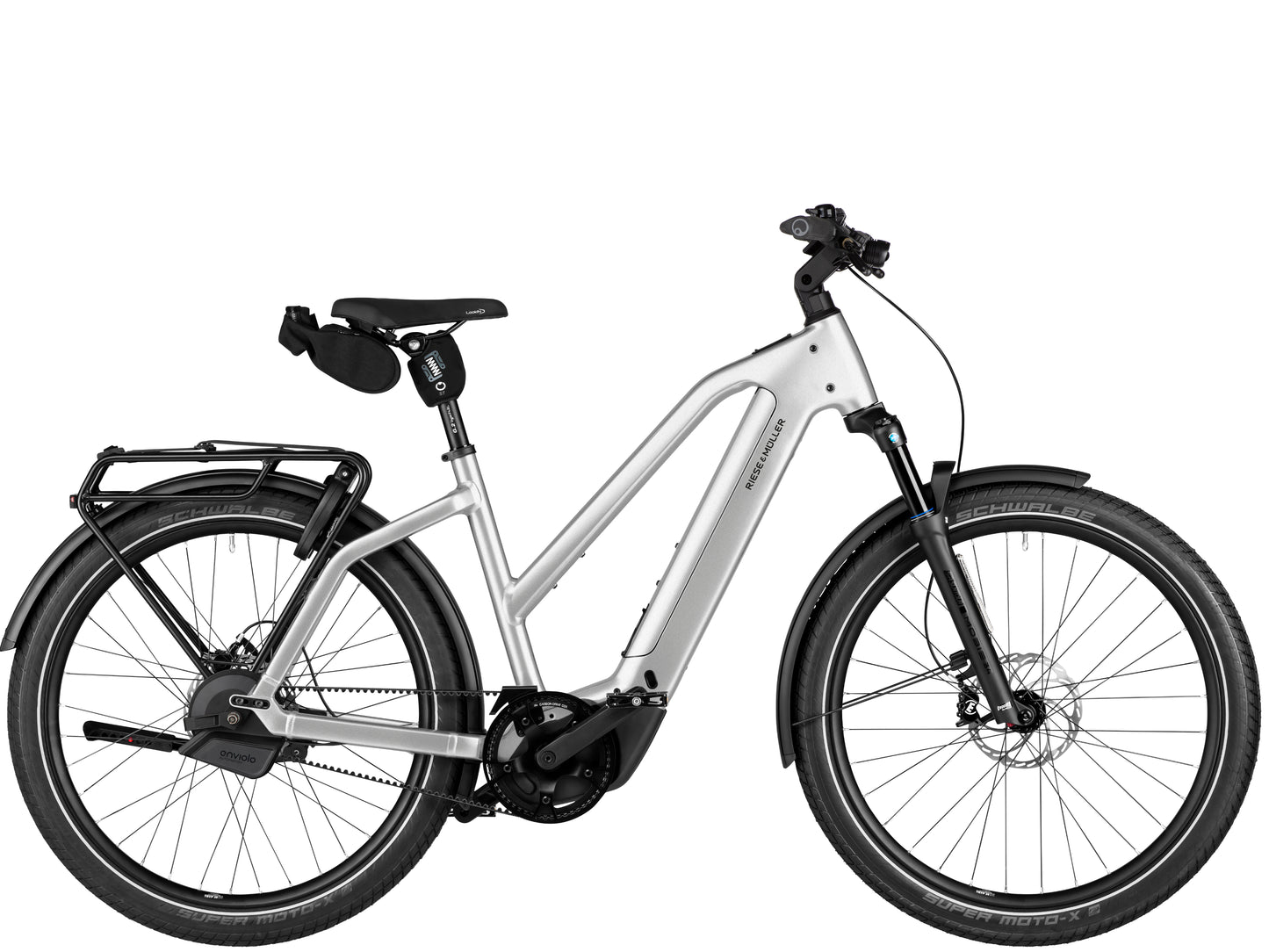 Riese & Muller Charger5 Mixte Automatic Leisure, Road / Commuter Magnesium Side profile