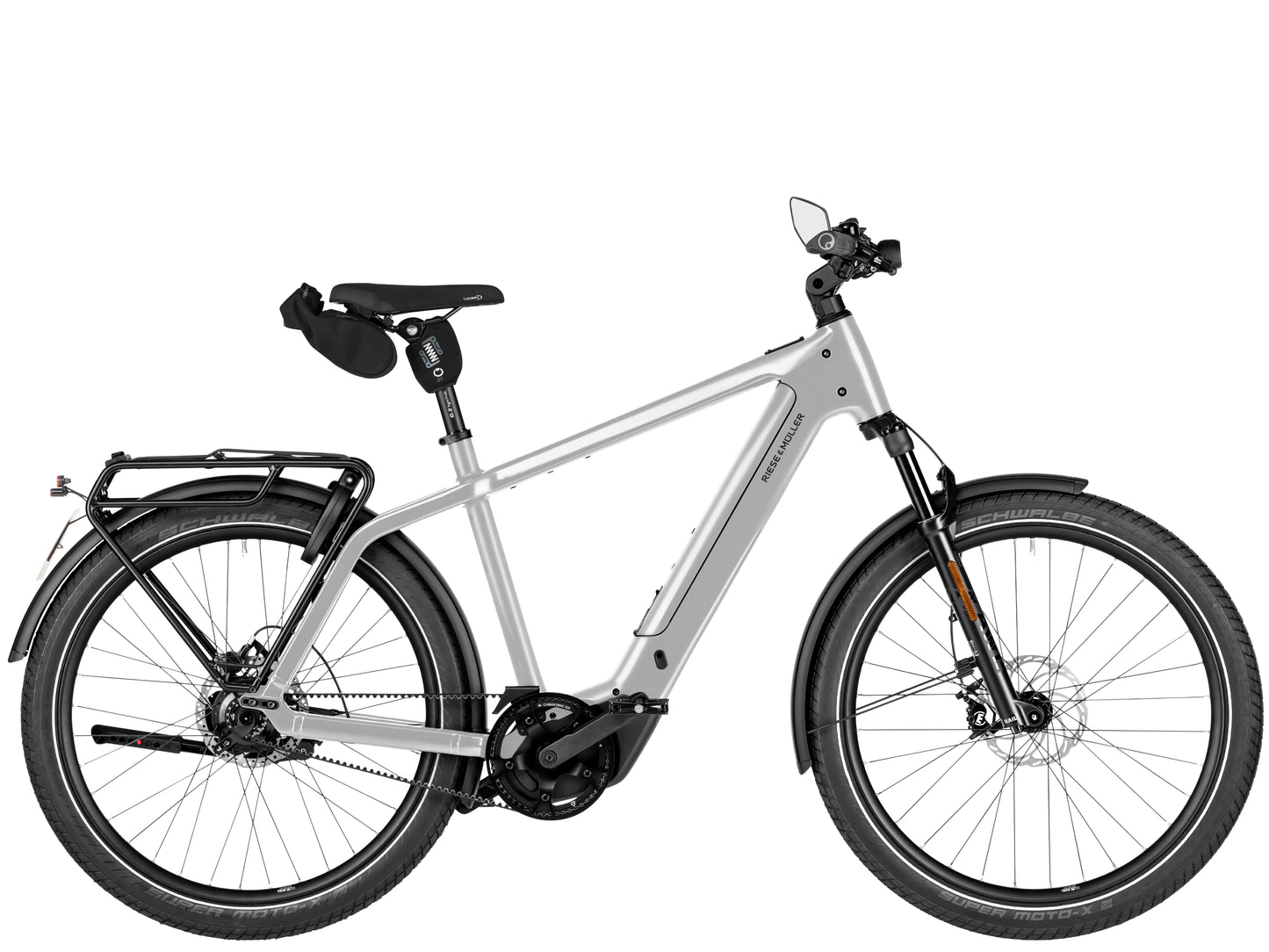 Riese & Muller Charger5 Rohloff High speed Leisure, Road / Commuter Magnesium Side profile