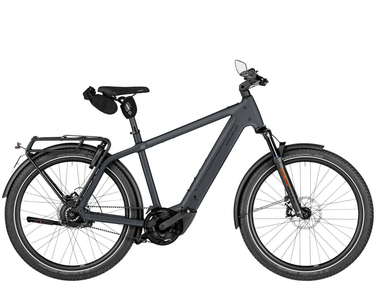 Riese & Muller Charger5 Vario HS Leisure, Road / Commuter Slate grey Side profile