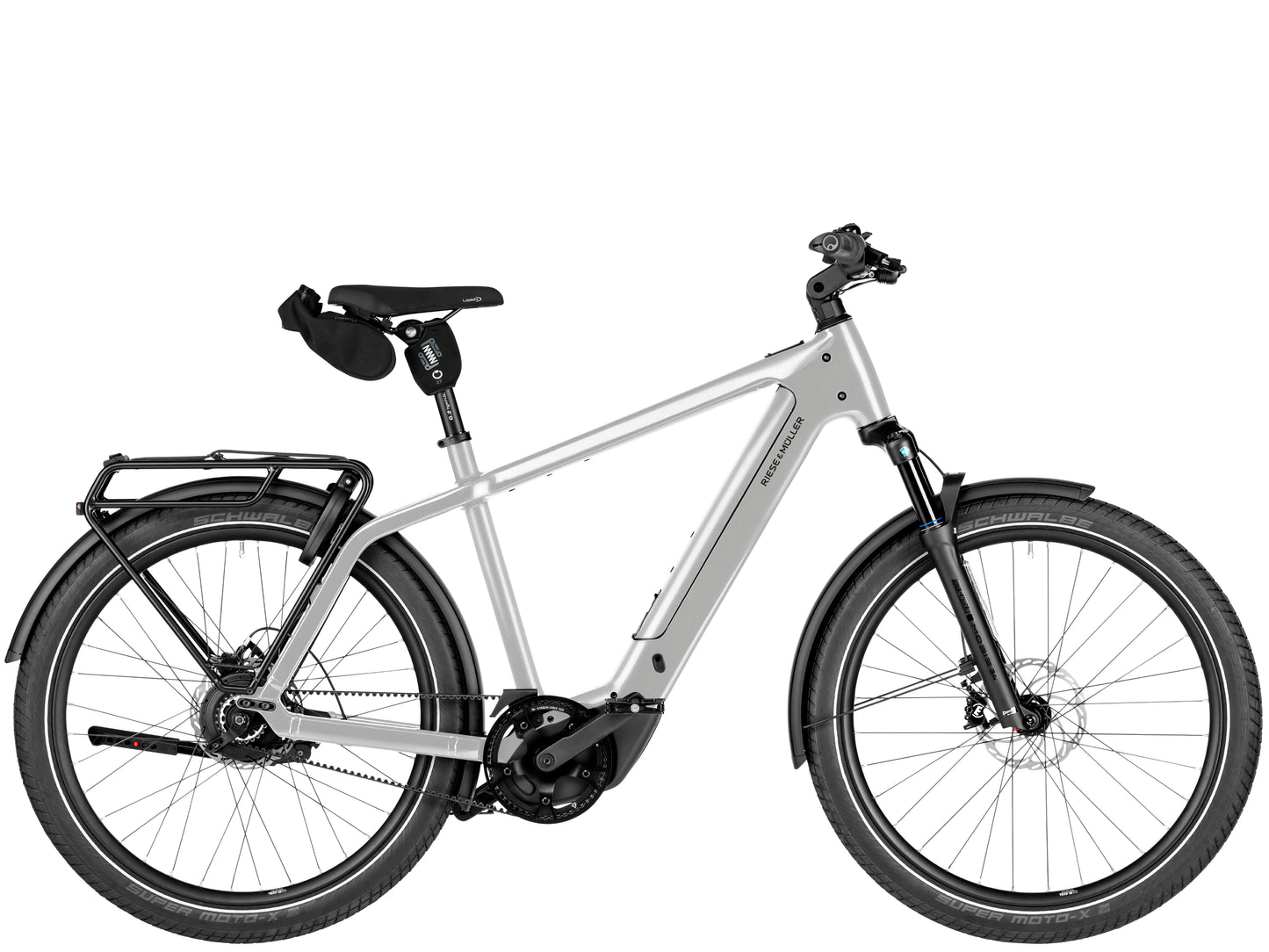 Riese & Muller Charger5 Vario Leisure, Road / Commuter Magnesium Side profile