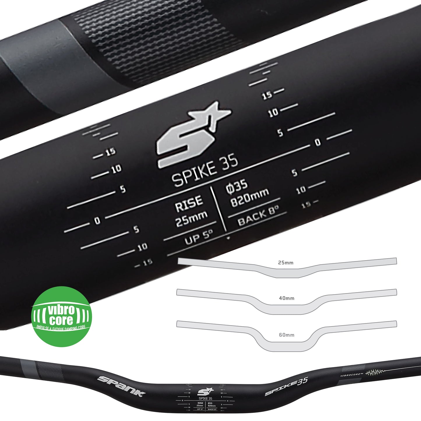 SPANK SPIKE 35 Vibrocore™ Bar