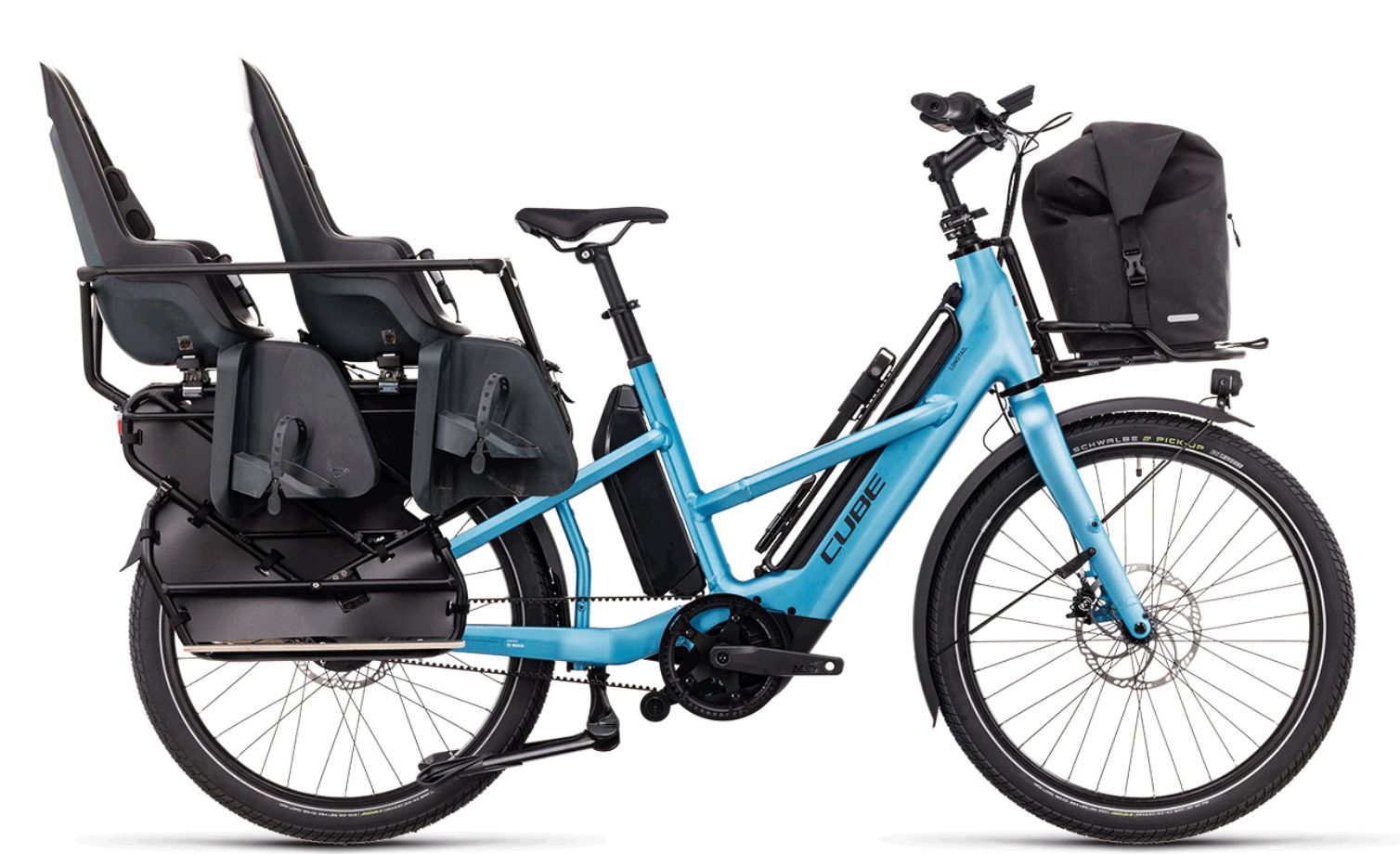 cube e bike 725 watt Cube Longtail Hybrid 725