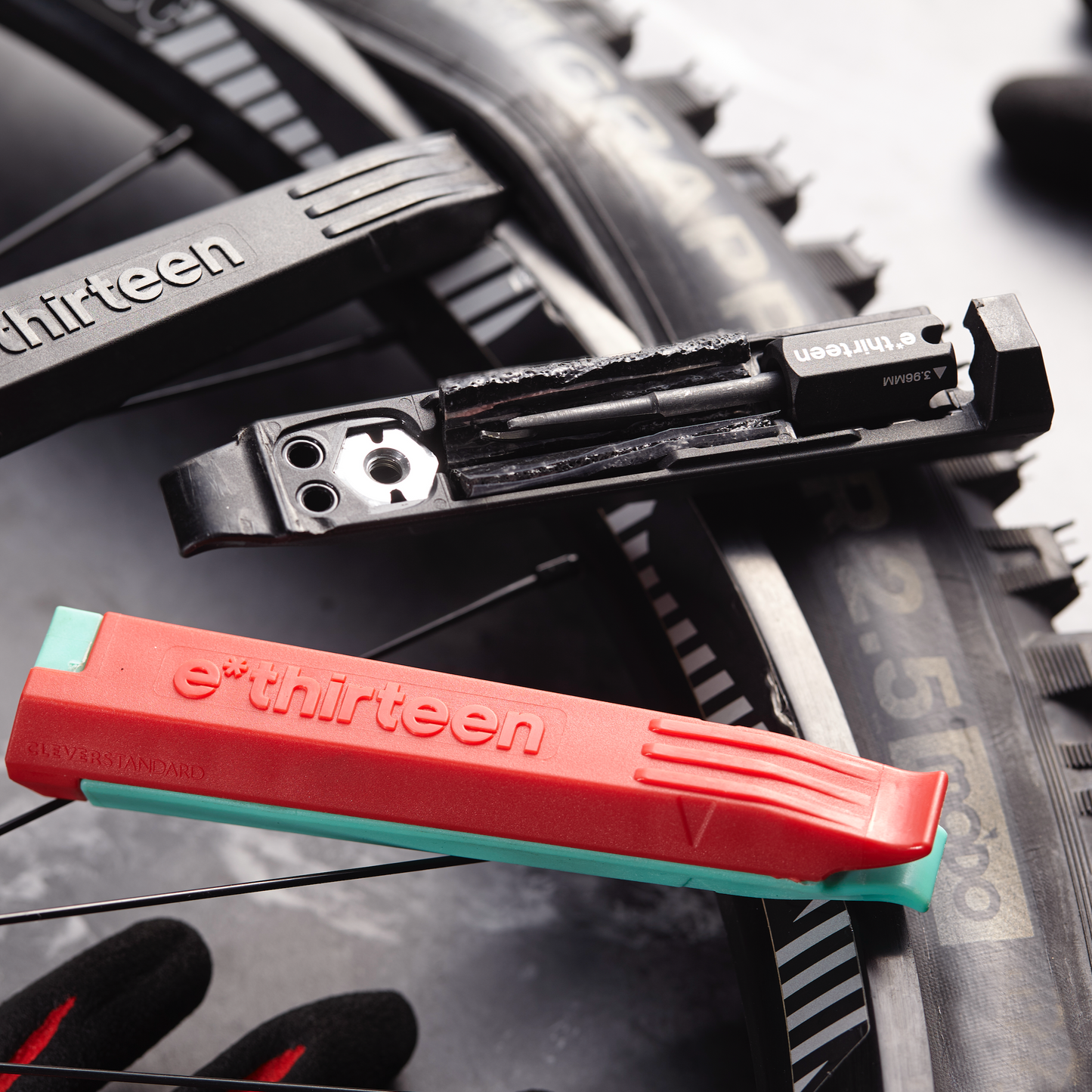 eThirteen Tire Lever & Plug Repair Kit