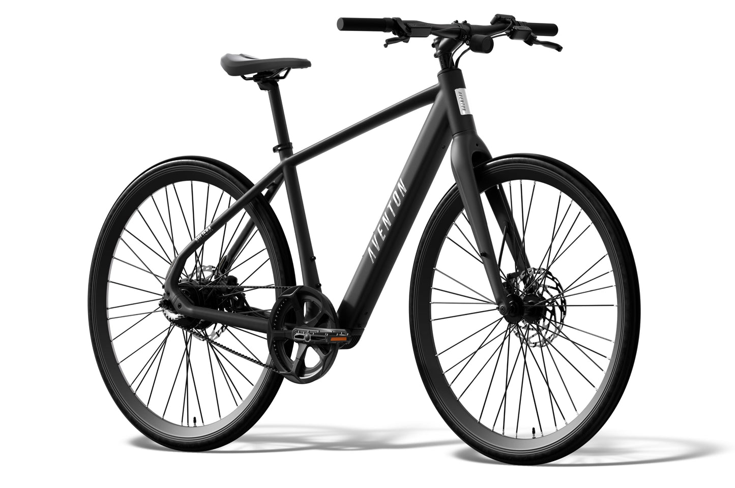 Aventon Soltera 3 ADV Matte Midnight Black rear angle
