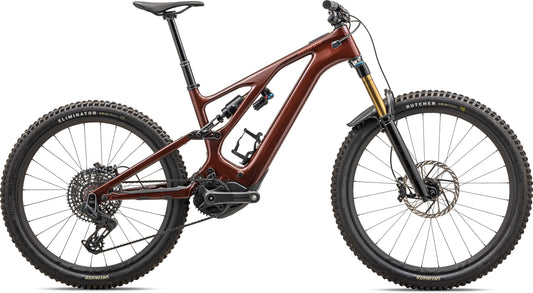 Specialized Turbo Levo Pro Carbon Rusted red Satin redwood Side profile 