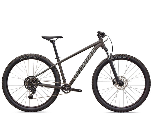 Specialized Rockhopper Sport Hardtail Mountain bike Gloss smoke / cool grey Side profile
