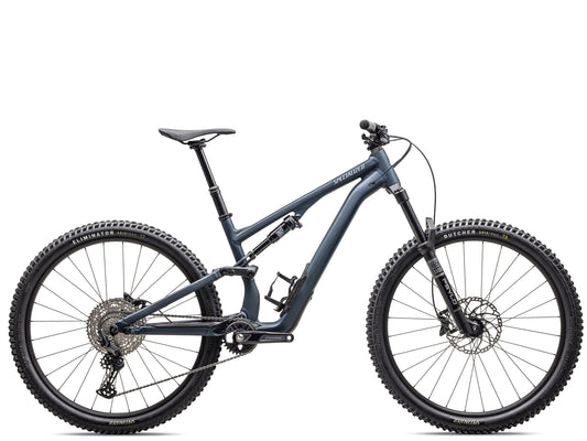 Specialized Stumpjumper 15 Alloy Full Suspension Mountain bike Satin cast blue /  dove grey Side profile