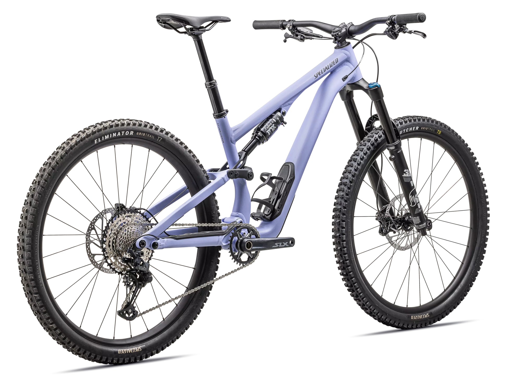 Specialized Stumpjumper 15 Comp Alloy Full Suspension Mountain bike Satin powder indigo / smoke Rear facing view
