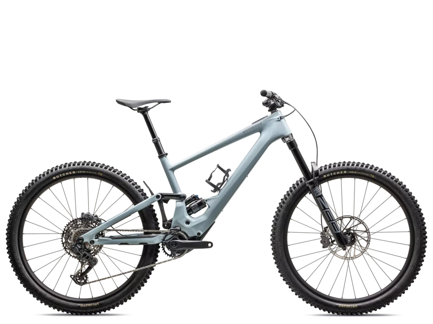 Specialized Turbo Levo SL 2 Comp Sea Foam / Silver dust Side profile 