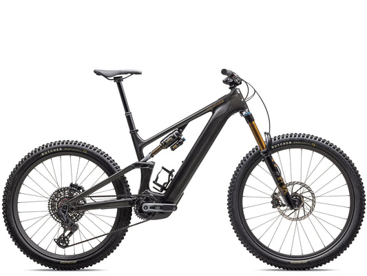 Specialized Turbo Levo Pro Carbon Full Suspension eMTB Gloss metallic obsidian / burnt gold metallic Side profile
