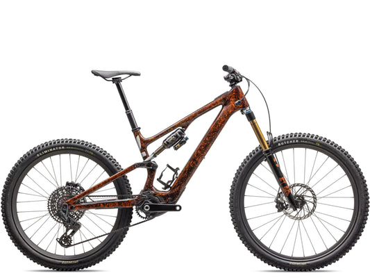 Specialized Turbo Levo SL 2 Pro Full suspension eMTB Orange tint / cool grey impasto / copper Side profile