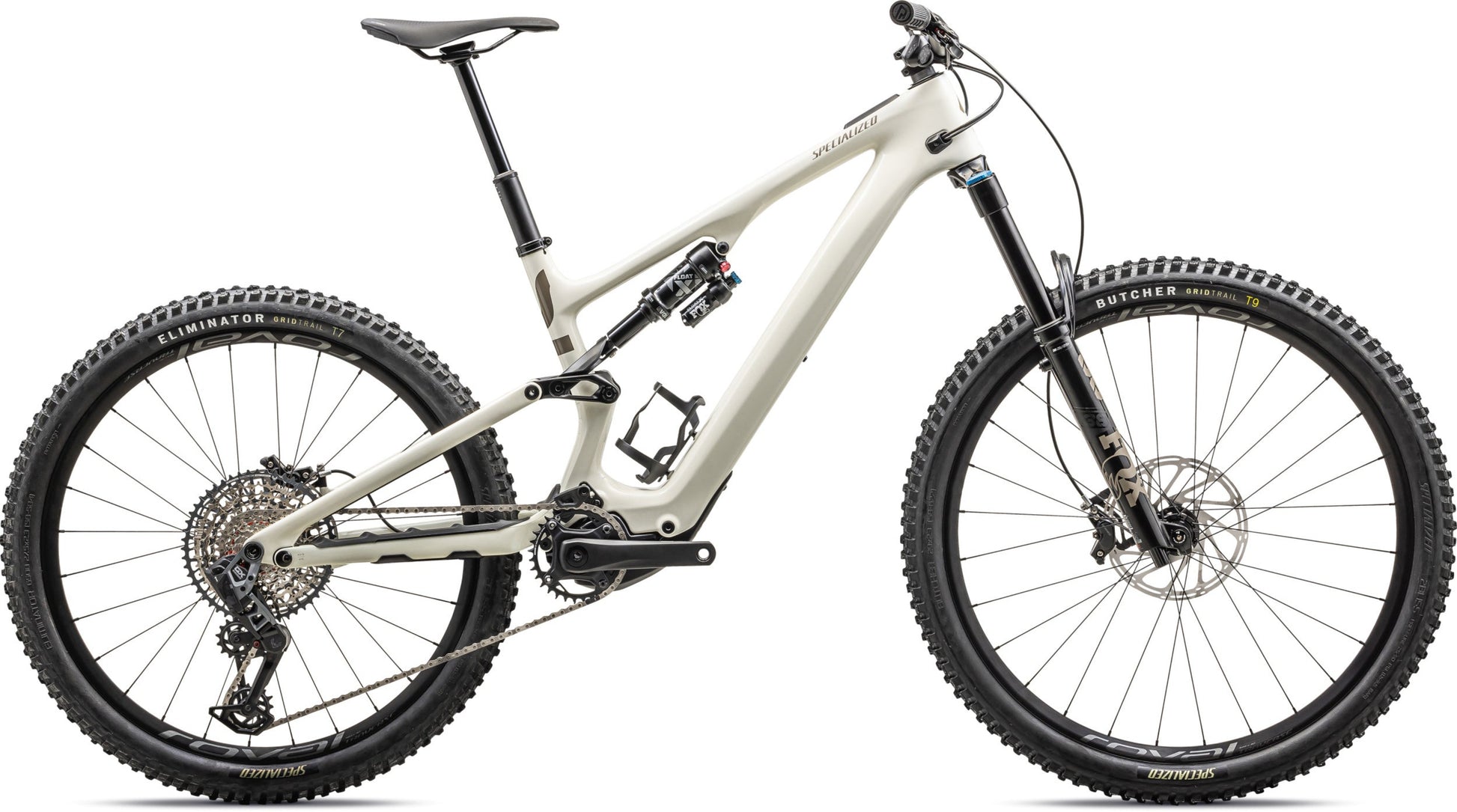 Specialized Turbo Levo SL Expert Carbon side profile Gloss Birch & Taupe