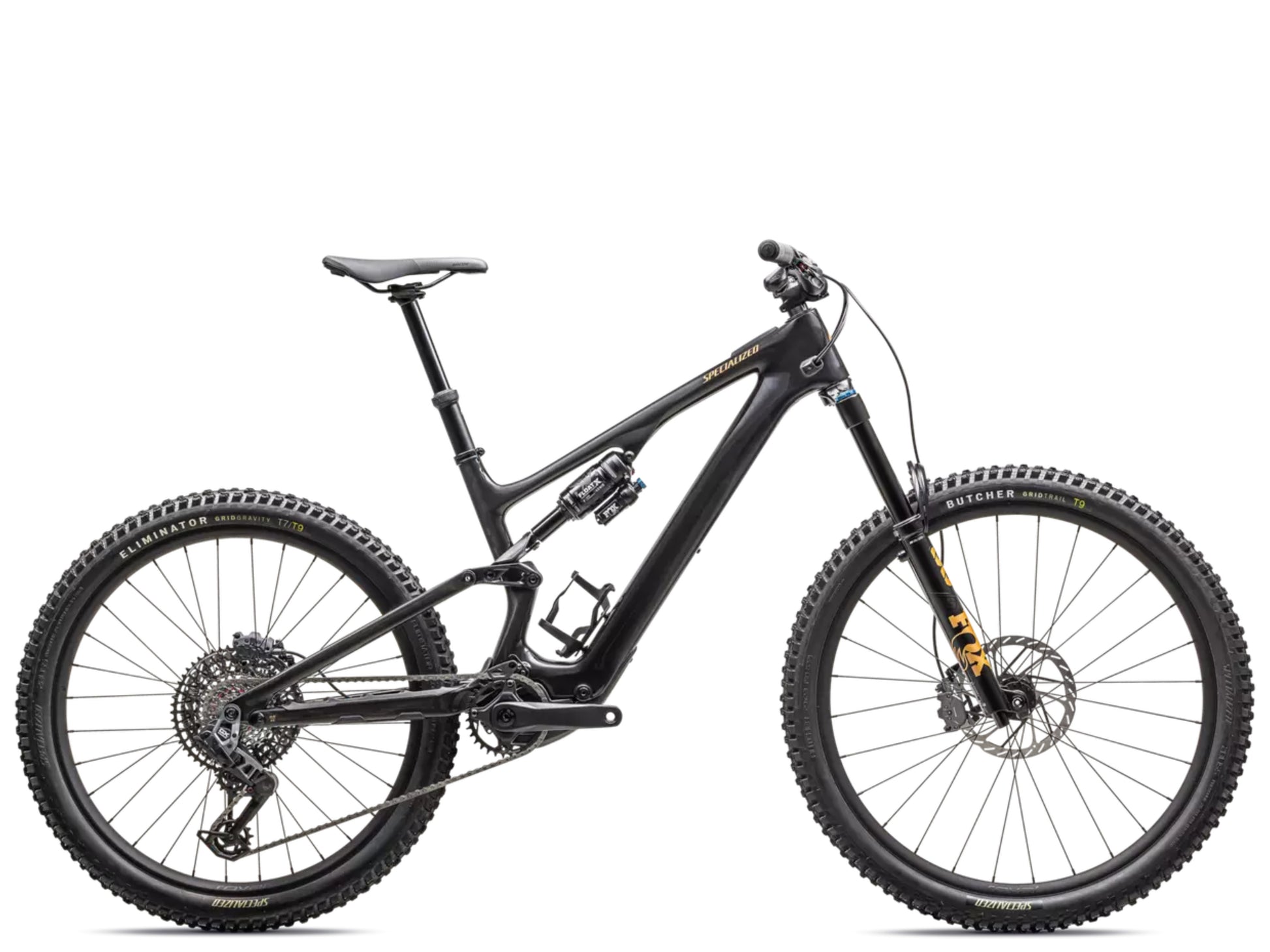 Specialized Turbo Levo SL Expert Full suspension eMTB Carbon / obsidian / bronze Side profile