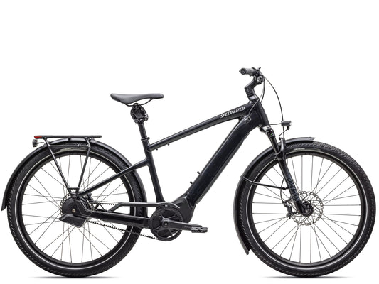 Specialized Turbo Vado 5.0 IGH  Road / commuter Gloass castblack / Silver reflective Side profile