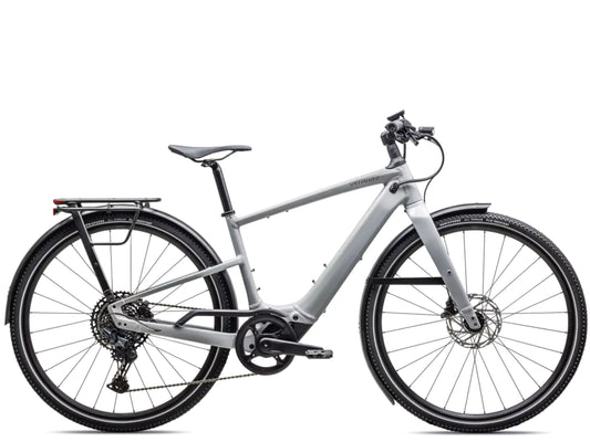Specialized Turbo Vado SL 2 5.0  Lightweight Road / commuter electric bike Dove grey Side profile 