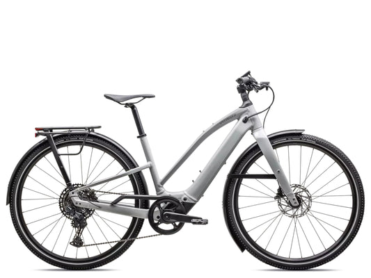 Specialized Turbo Vado SL 2 5.0 Step-Through Lightweight Road / commuter electric bike Dove grey Side profile 