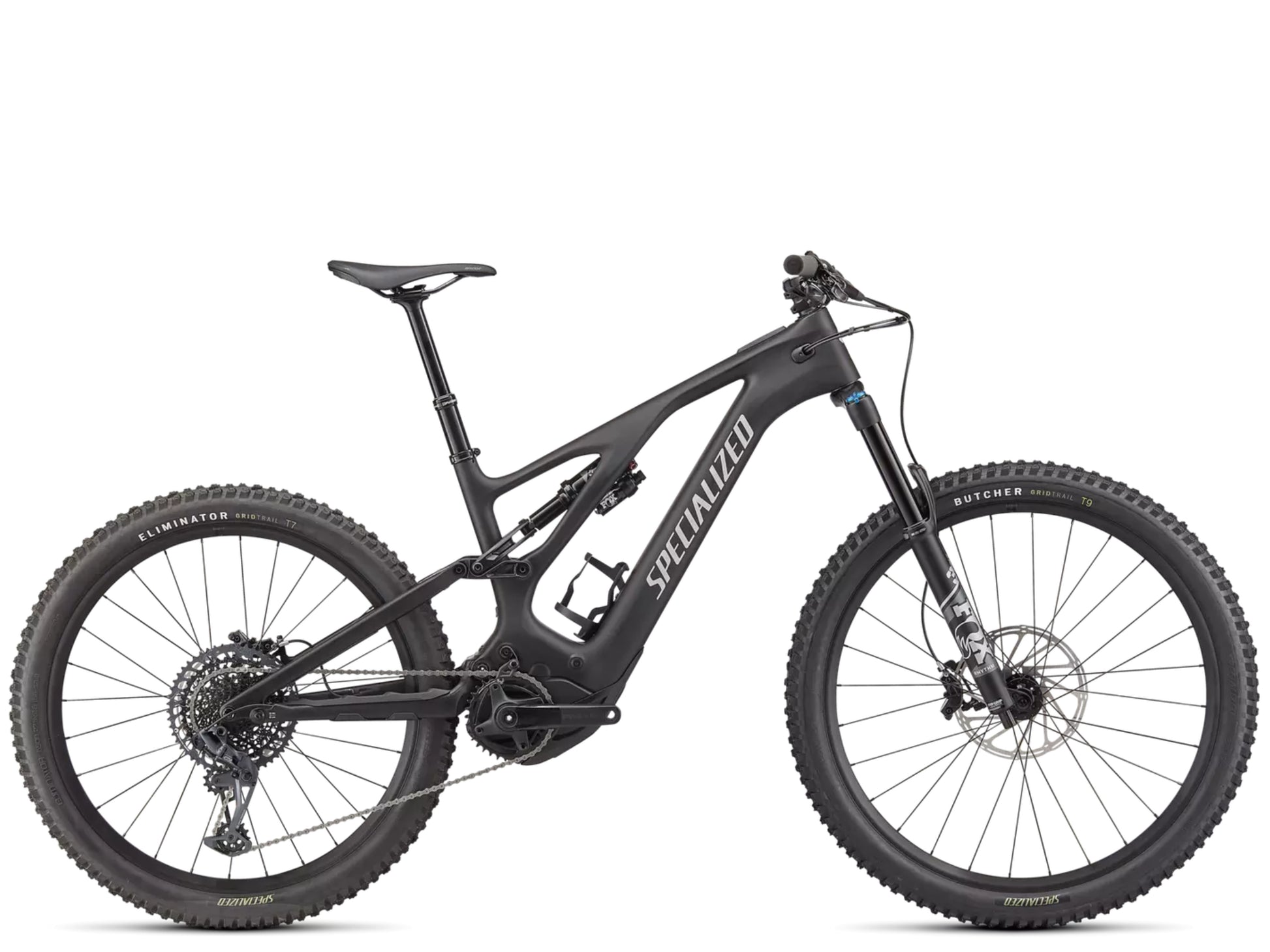 Specialized Turbo Levo Comp Carbon Midnight black / silver 2023 Side profile