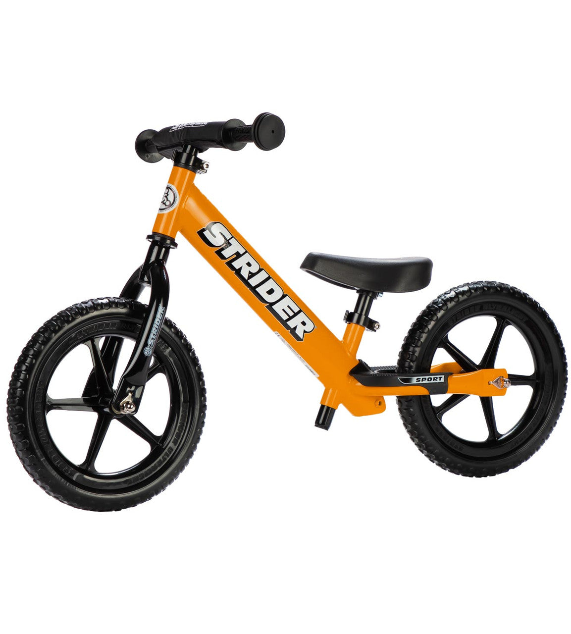 Strider 12 Balance Bike Sport Orange Side profile 