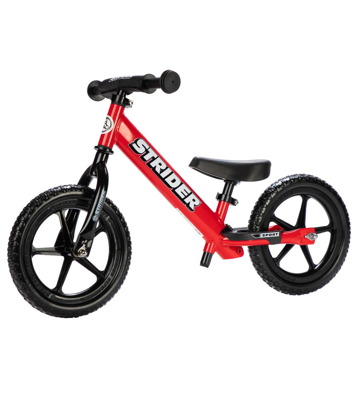 Strider 12 Balance Bike Sport Red Side Profile