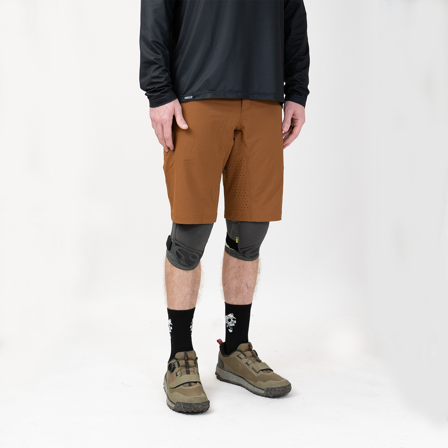 Handup Trail Rambler Short - Saddle Brown