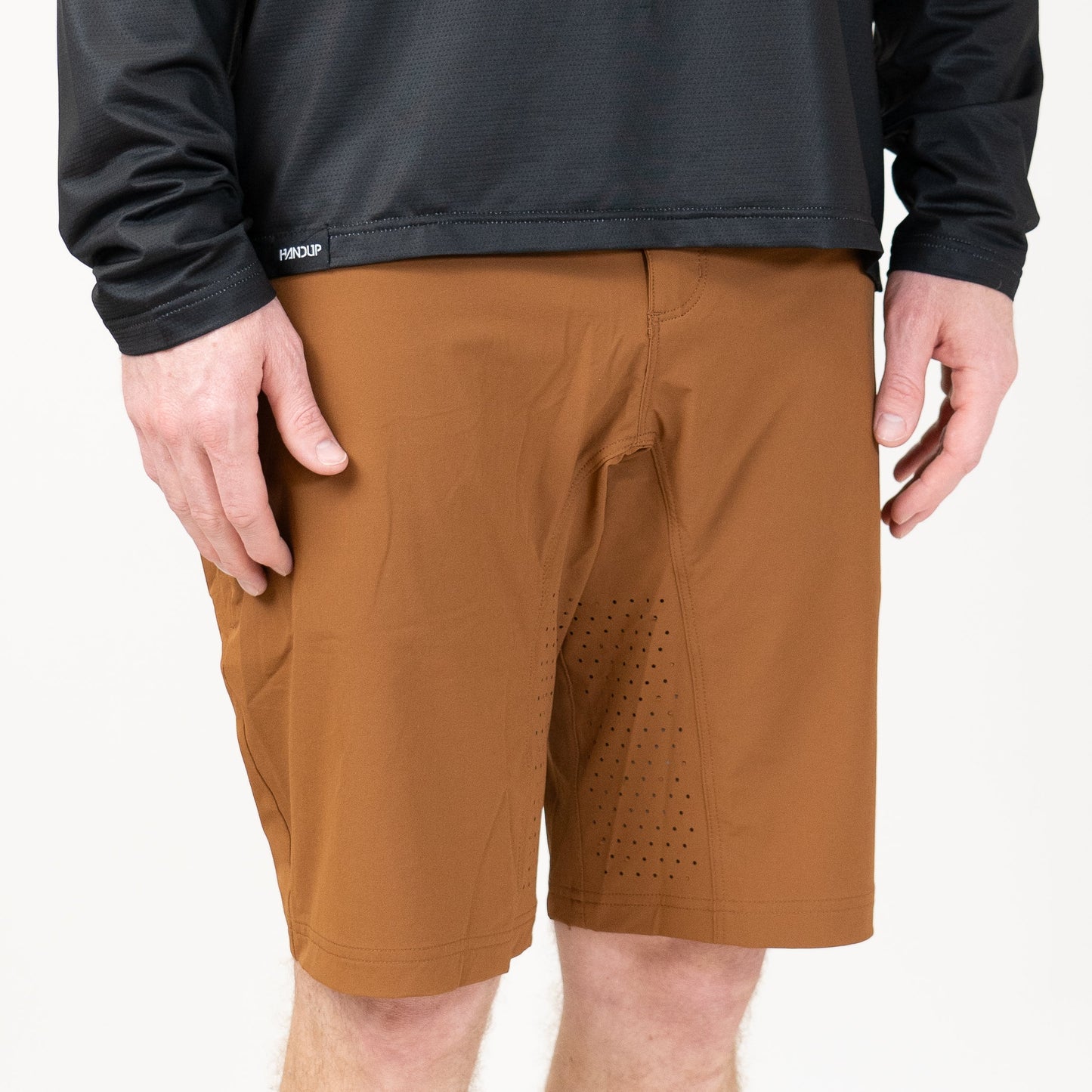 Handup Trail Rambler Short - Saddle Brown